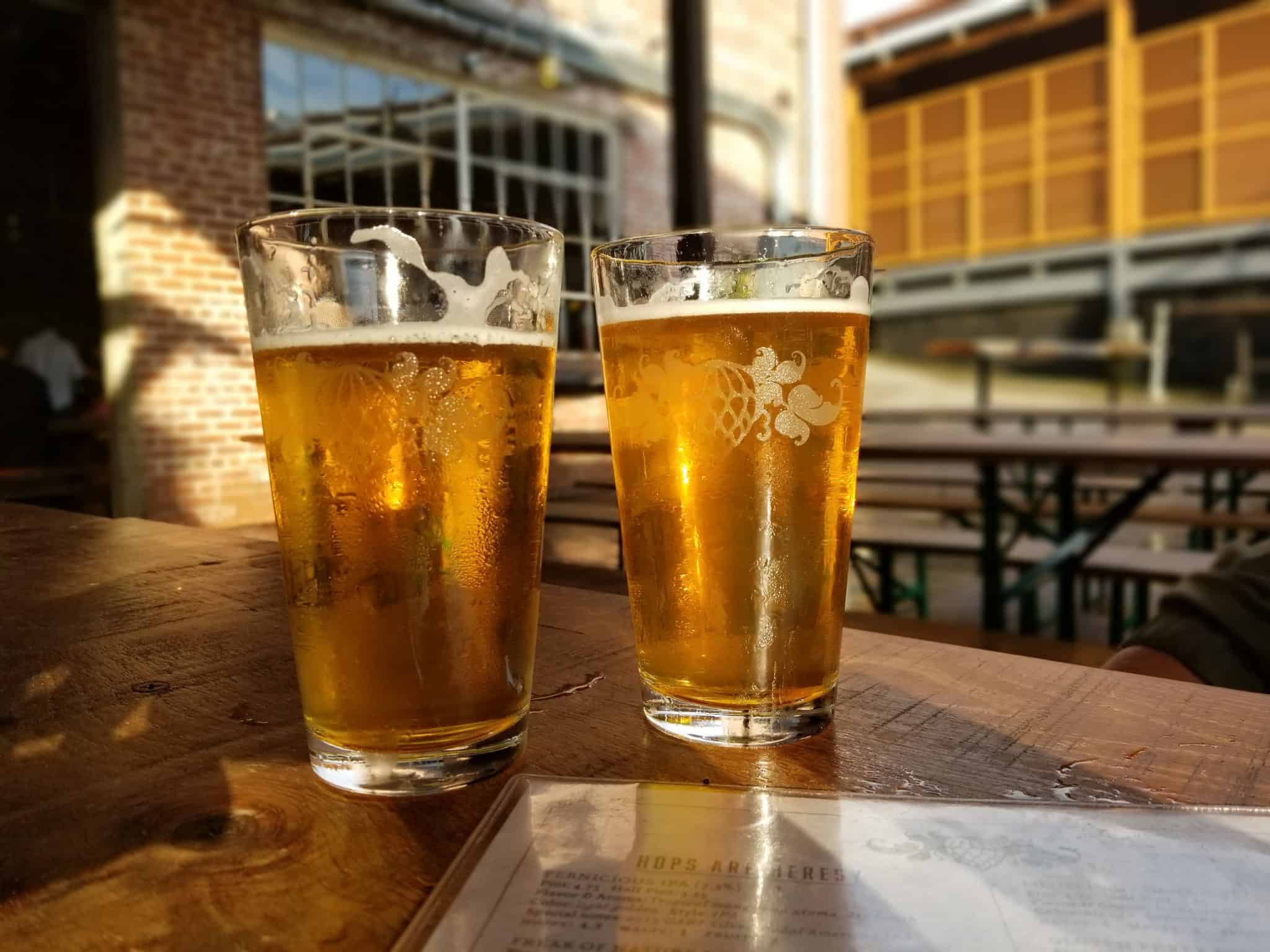 Beers in Asheville