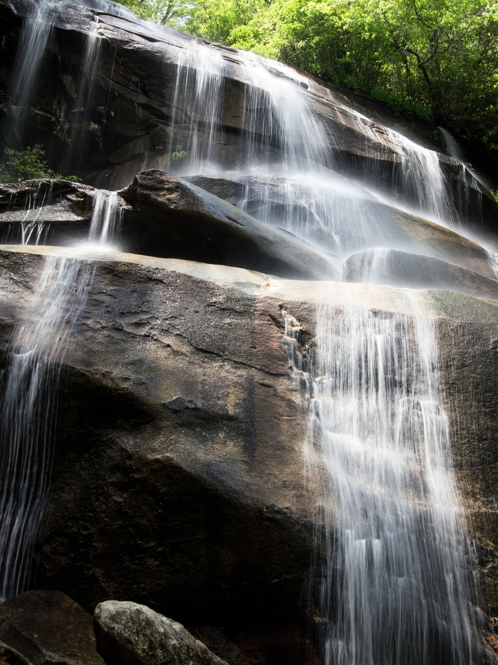Daniel Ridge Falls  - waterfalls near asheville