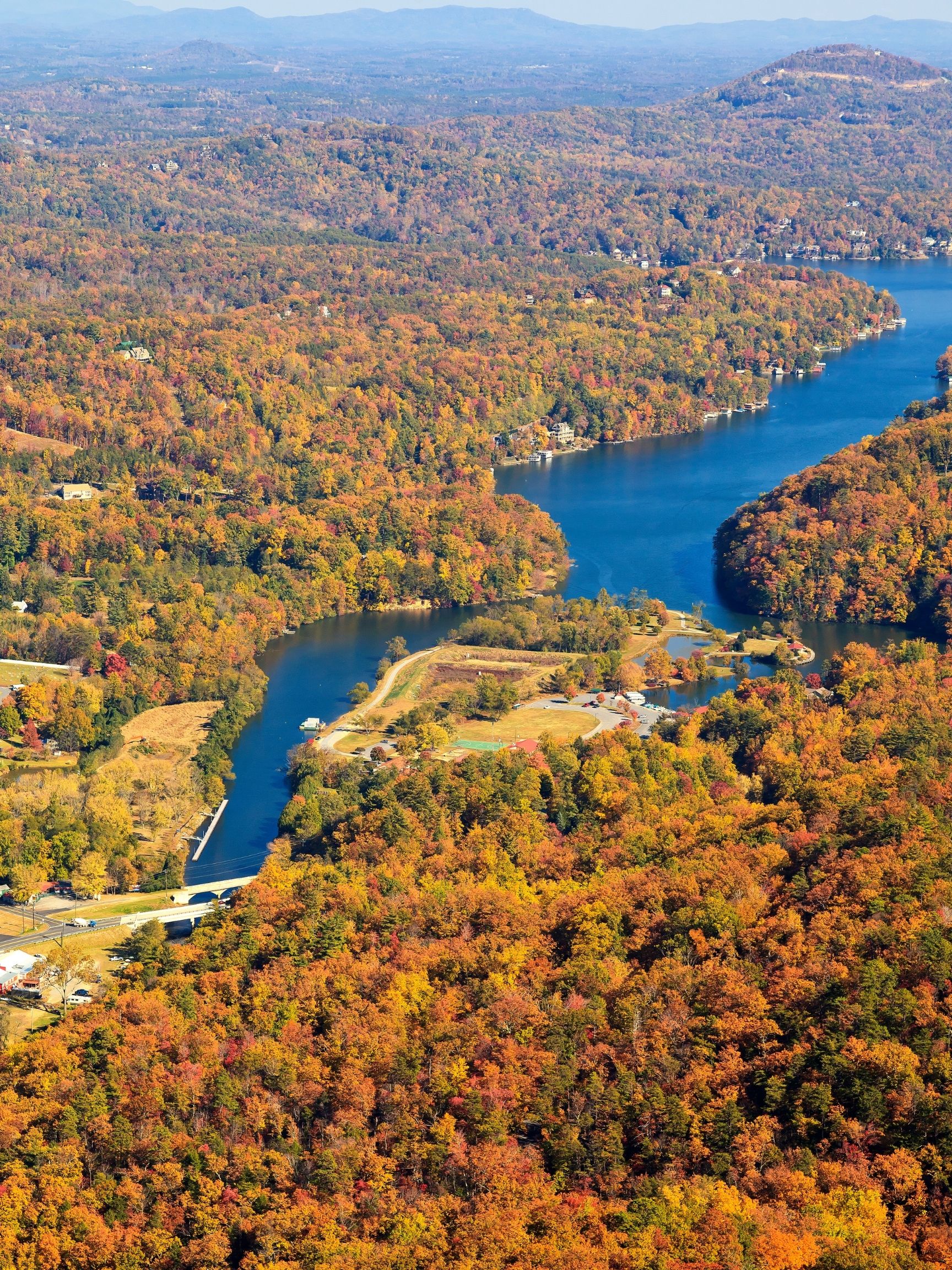 Lake Lure -  Best North Carolina Mountain Towns