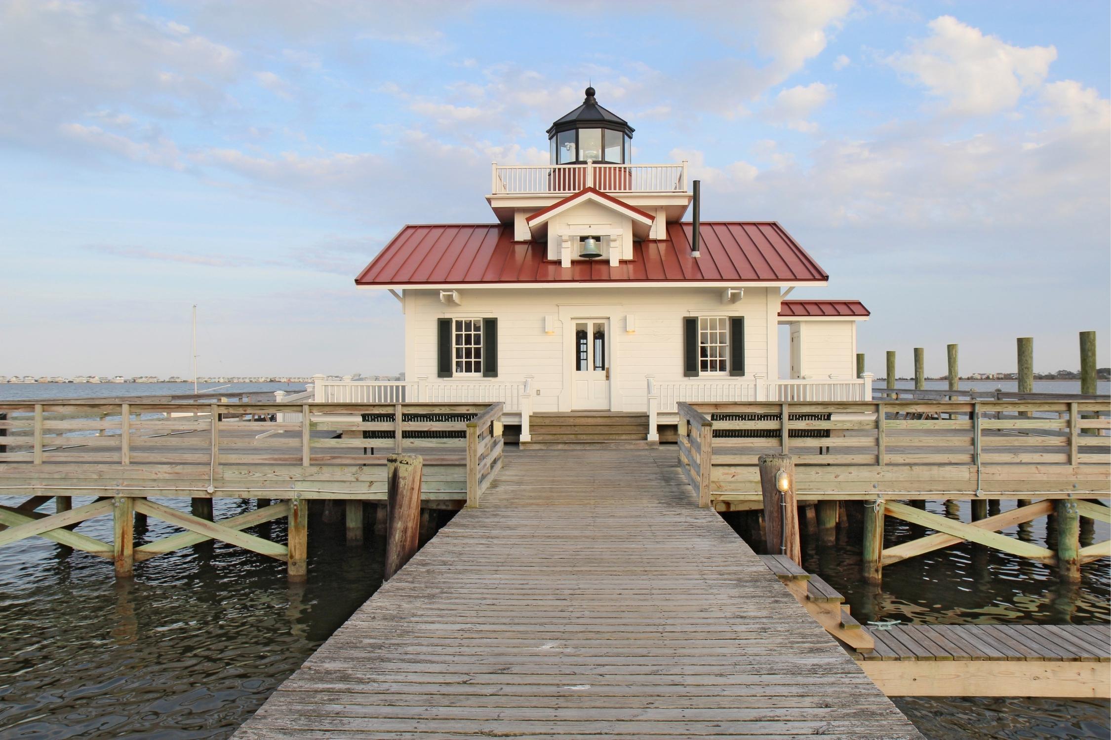 The Roaknoke Marshes Lighthouse