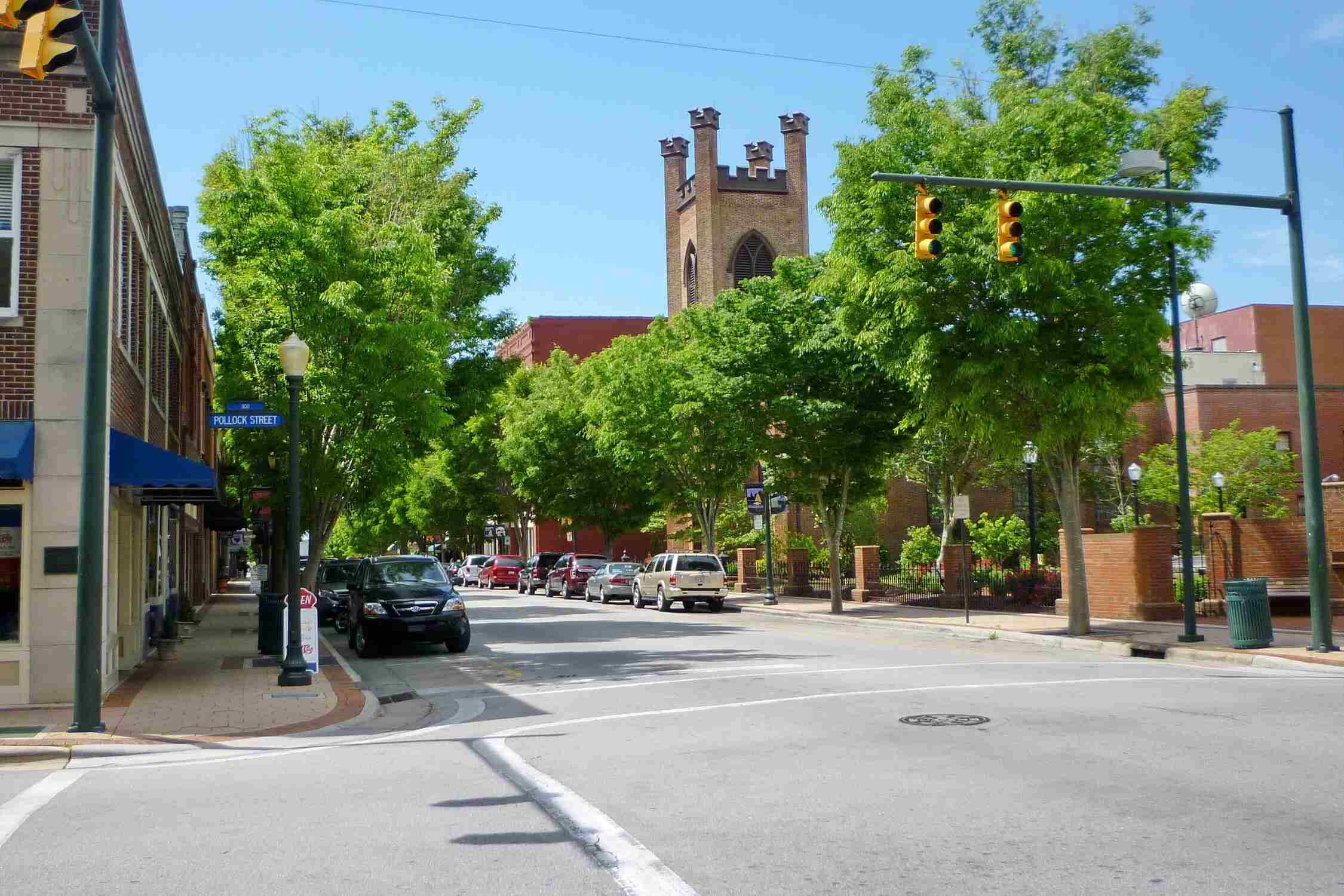 Middle Street in Downtown New Bern