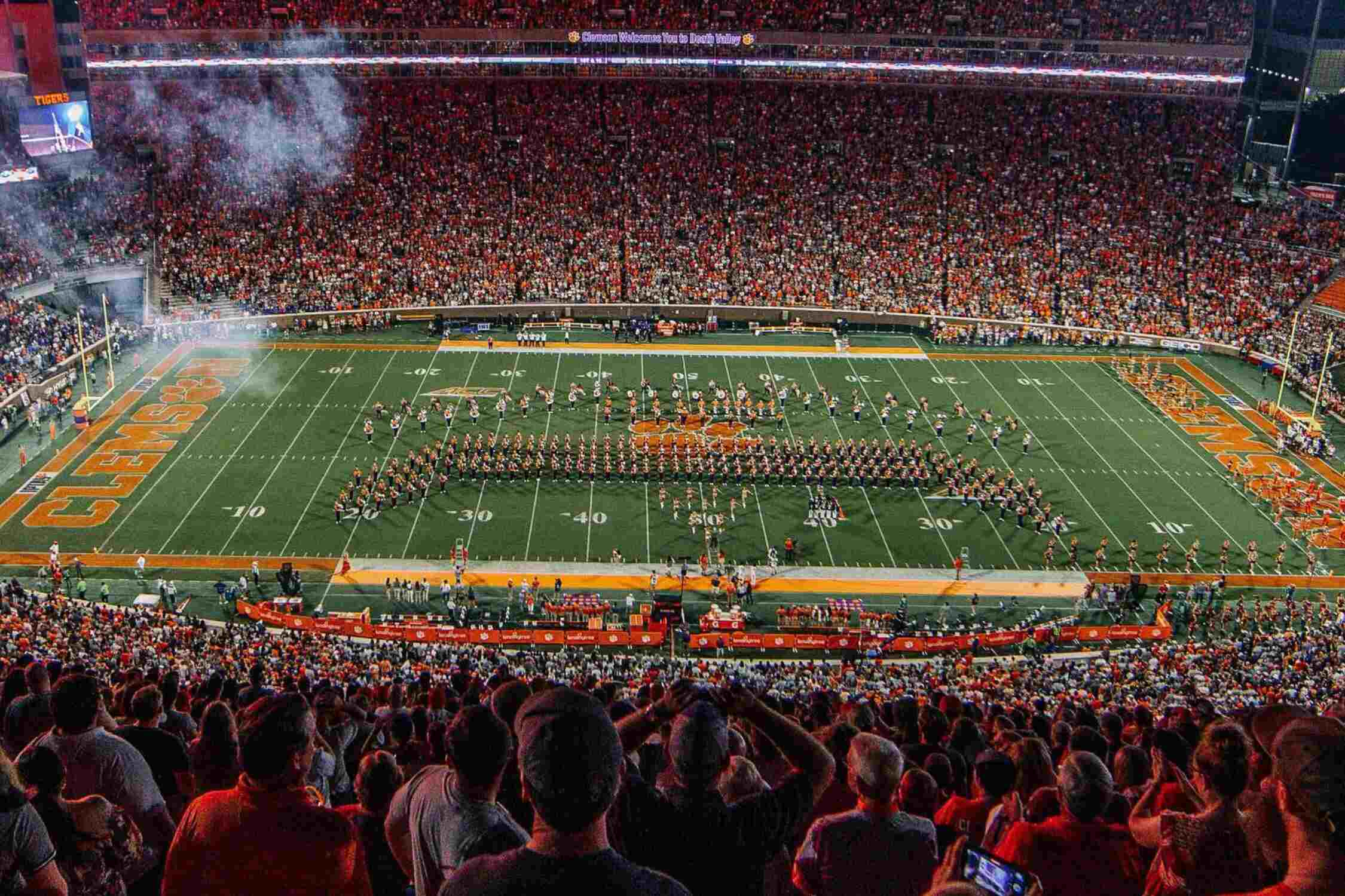 Football at Memorial Stadium Clemson - the best things to do in clemson