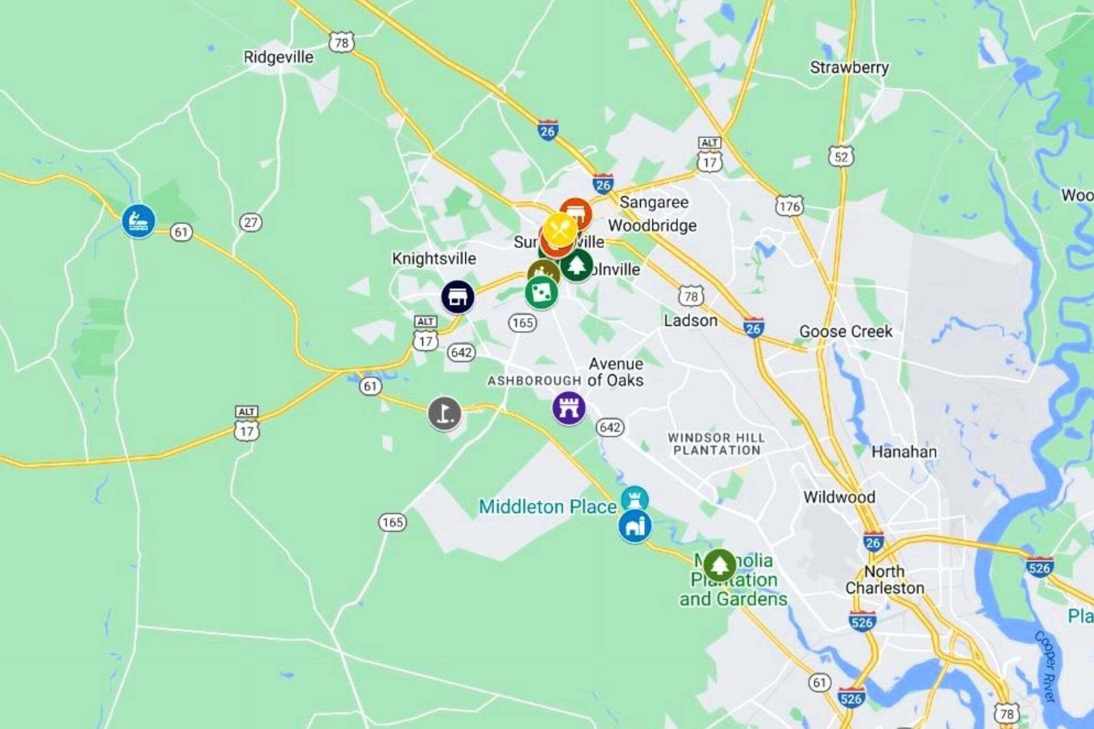  BEST Things To Do In Summerville Map